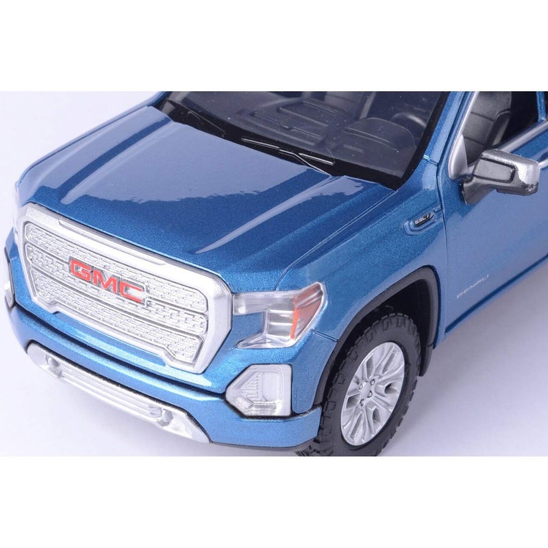 Motor Max 2019 GMC Sierra 1500 Denali Crew Cab - Blue 1:24-1:27 Scale Diecast Model by Motormax 79362 - Image 4